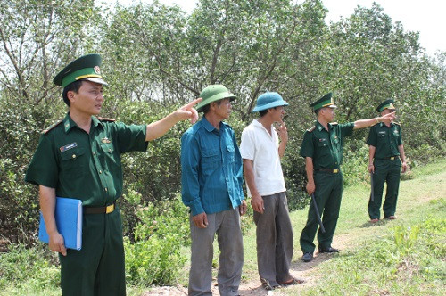 “Lá chắn xanh” bảo vệ biên giới biển ở Thái Bình