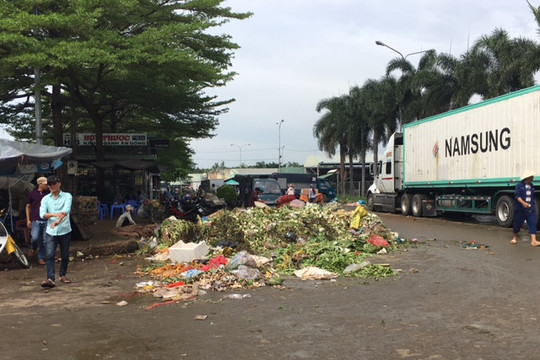 Hóc Môn (TP.Hồ Chí Minh): Người dân khốn khổ vì bãi tập kết rác thải tự phát