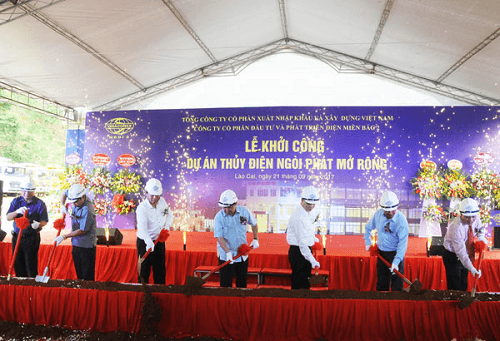 Lào Cai: Khởi công xây dựng Dự án thủy điện Ngòi Phát mở rộng