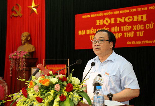 Bí thư Thành ủy Hà Nội: Không để vấn đề môi trường ảnh hưởng đến phát triển bền vững