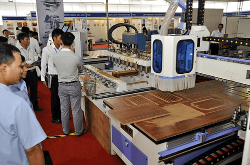 25 quốc gia tham dự Triển lãm máy móc thiết bị chế biến gỗ