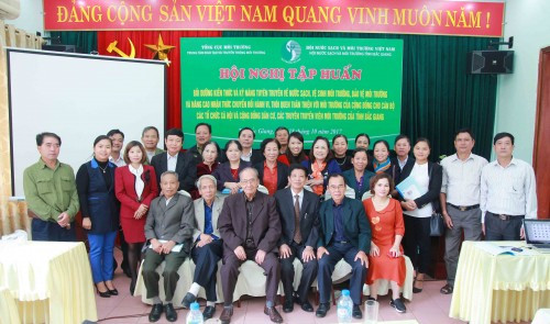 Bắc Giang: Tập huấn nâng cao nhận thức, chuyển đổi hành vi thân thiện với môi trường của các tổ chức xã hội và cộng đồng dân cư