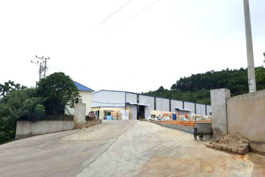 Thị xã Đông Triều (Quảng Ninh): Công ty tái chế nhựa Minh Anh  hoạt động gây ô nhiễm môi trường