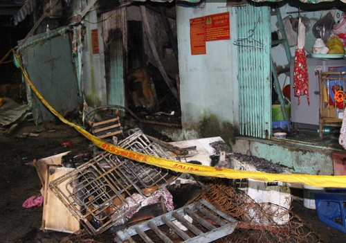 TP.Hồ Chí Minh: Cháy phòng trọ trong đêm 2 người tử vong, 3 người bị thương