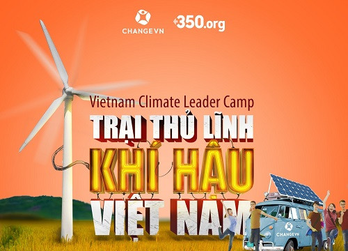“Trại Thủ lĩnh Khí hậu Việt Nam” tuyển 35 thành viên