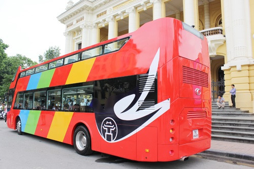 Lộ trình tuyến xe 2 tầng City Tour phục vụ du lịch Thủ đô