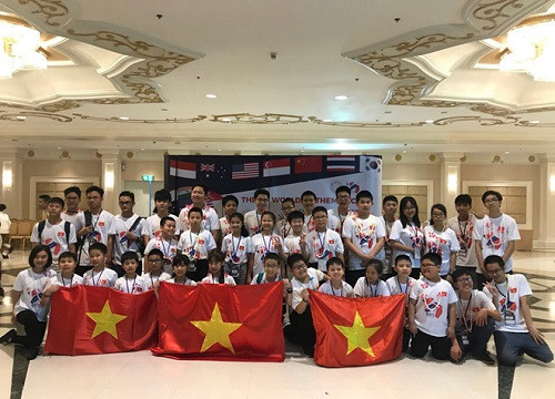 Đội tuyển Việt Nam “thắng lớn” trong kỳ thi Toán thế giới