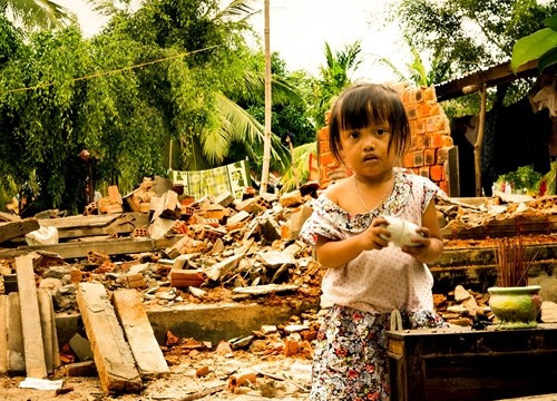 150.000 trẻ em có thể mắc suy dinh dưỡng sau bão Damrey