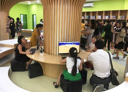 Khai trương Thư viện Văn hóa thiếu nhi đa phương tiện đầu tiên ở Việt Nam