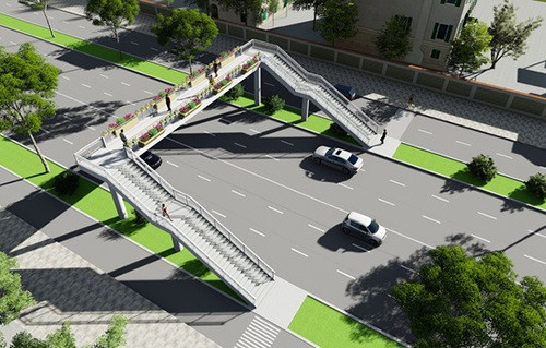 TP HCM xây thêm 6 cầu đi bộ