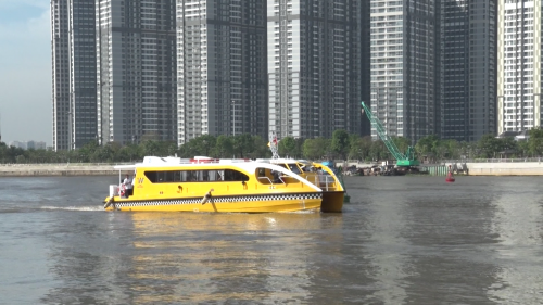 Tp. Hồ Chí Minh: Tuyến buýt đường sông số 1 chính thức đi vào hoạt động