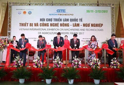 Triển lãm Quốc tế Thiết bị  và Công nghệ Nông – Lâm – Ngư nghiệp Growtech 2017 tại Việt Nam