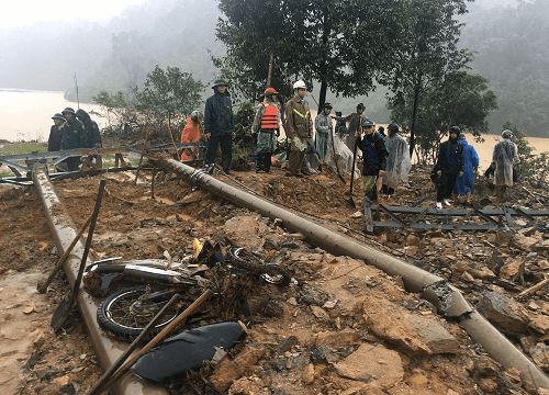 Nguy cơ cao xảy ra lũ quét và sạt lở đất tại các tỉnh từ Quảng Ngãi đến Khánh Hòa