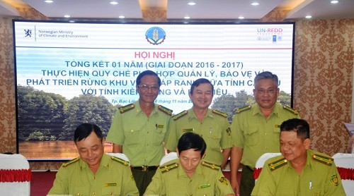 Kiểm lâm 3 tỉnh Cà Mau, Bạc Liêu, Kiên Giang phối hợp quản lý, bảo vệ và phát triển rừng