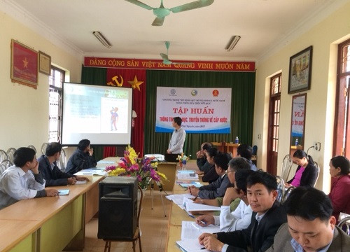 Thái Nguyên: Tập huấn kiến thức nước sạch và vệ sinh môi trường