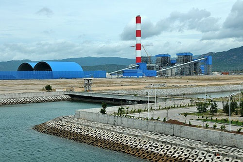 Trung tâm nhà máy nhiệt điện Vĩnh Tân trong diện kiểm soát đặc biệt về môi trường