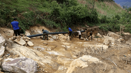 Yên Bái: Sau lũ nhiều huyện thiếu nước tưới trầm trọng