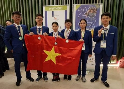 Olympic Khoa học trẻ quốc tế 2017, Việt Nam xuất sắc đoạt 6 Huy chương