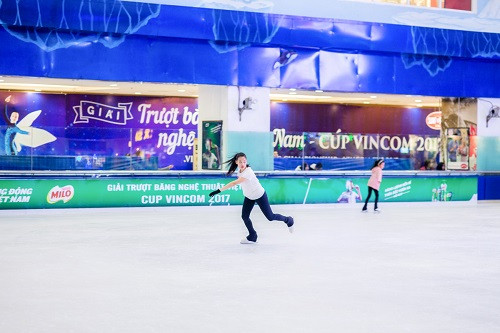 Giải trượt băng nghệ thuật Cúp Vincom mùa thứ 3 thu hút nhiều thí sinh tiềm năng
