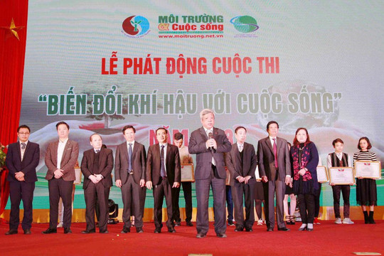 Thứ trưởng Nguyễn Linh Ngọc phát động Cuộc thi “Biến đổi khí hậu với cuộc sống” năm 2018