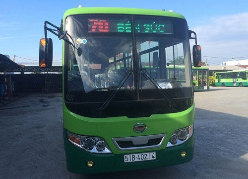 TP HCM thay thế 33 xe buýt mới chạy bằng nhiên liệu sạch