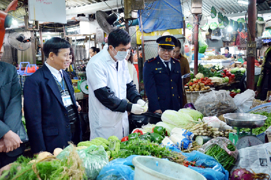 Hà Nội: Quyết liệt kiểm tra công tác an toàn thực phẩm dịp Tết