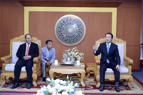 Bộ Tài nguyên và Môi trường sẵn sàng chia sẻ kinh nghiệm quản lý đất đai với nước bạn Lào