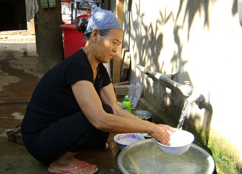 Hà Nội: Thêm hơn 70.000 người dân được hưởng lợi từ công trình nước sạch
