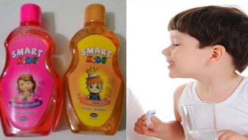 Cục Quản lý Dược yêu cầu đình chỉ lưu hành, thu hồi nước súc miệng trẻ em Smart Kids