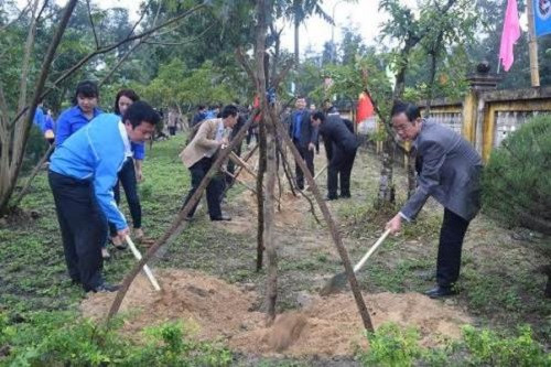 Quảng Bình tổ chức Tết trồng cây nhân dịp Xuân Mậu Tuất năm 2018
