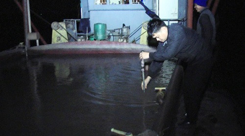 Tháng 1/2018, Thanh Hà (Hải Dương) bắt 31 lượt tàu “cát tặc”