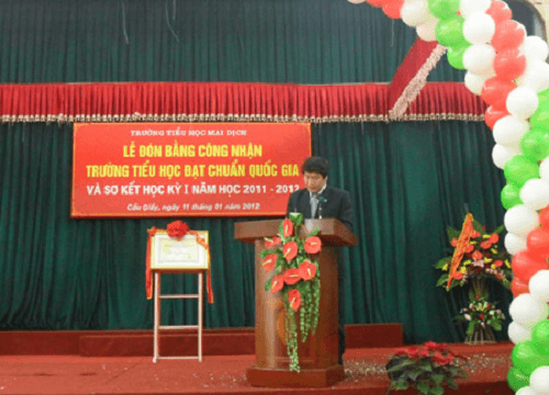 27 trường tiểu học được công nhận đạt chuẩn mức độ 1 tại Hà Nội