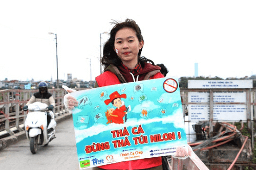 Phát động chiến dịch: Thả cá đừng thả túi nilon