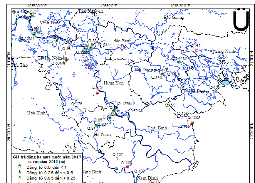 Công bố kết quả quan trắc tài nguyên nước dưới đất tại vùng đồng bằng Bắc Bộ