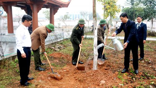 Bắc Giang: Phát động “Tết trồng cây đời đời nhớ ơn Bác Hồ” dịp Tết Nguyên đán Xuân Mậu Tuất năm 2018