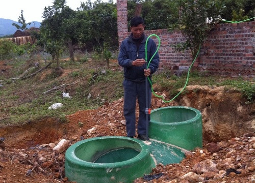 Xây lắp hầm biogas: Giải pháp hiệu quả giảm thiểu ô nhiễm môi trường