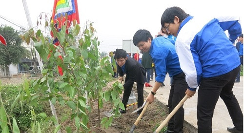 Thanh niên Hải Dương đặt mục tiêu trồng gần 20.000 cây xanh trong Tháng Thanh niên