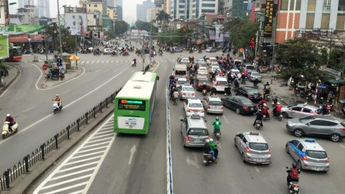 Hà Nội: Buýt BRT và buýt thường không đi chung làn