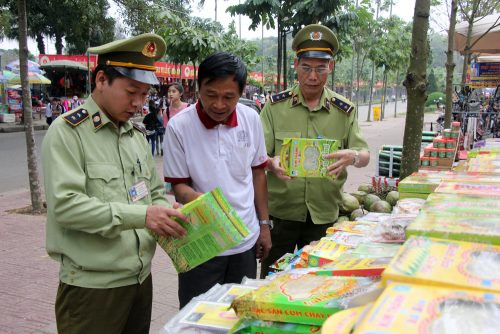 Dịp Tết Nguyên đán 2018, Phú Thọ xử phạt 398 vụ vi phạm gian lận thương mại