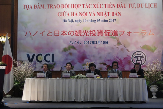 Hội nghị hợp tác xúc tiến đầu tư, du lịch giữa Hà Nội và Nhật Bản