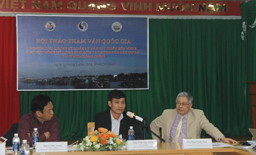 Nghiên cứu chung về quản lý phát triển bền vững lưu vực sông Mê Kông