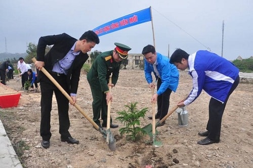 Đoàn Thanh niên Bộ TN & MT chung tay xây dựng đảo Thanh niên