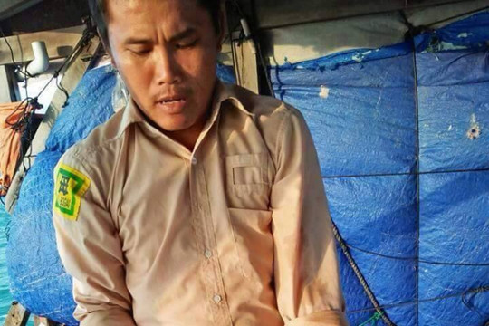 Khánh Hòa: Một người dân câu được cá sủ vàng hơn 5kg có giá trị khoảng 400 triệu đồng
