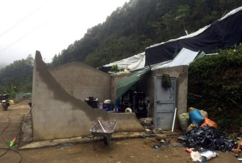 Si Ma Cai (Lào Cai) 178 ngôi nhà bị tốc mái do mưa giông