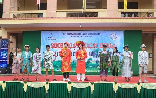 Hơn 1000 học sinh tỉnh Quảng Trị hưởng ứng sự kiện “Giờ Trái Đất 2018″