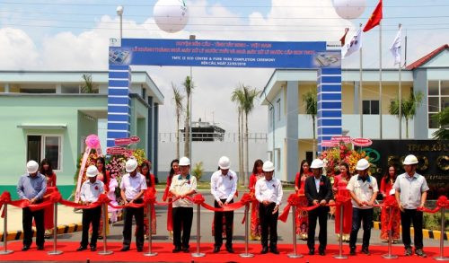 Tây Ninh khánh thành Nhà máy xử lý nước thải khu công nghiệp TMTC Mộc Bài