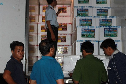 Hàng chục vụ buôn tôm lậu bị phát hiện tại Bạc Liêu