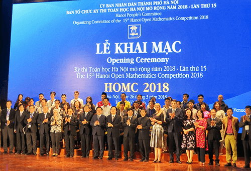 Hơn 500 học sinh tham gia Kỳ thi Toán học Hà Nội mở rộng năm 2018