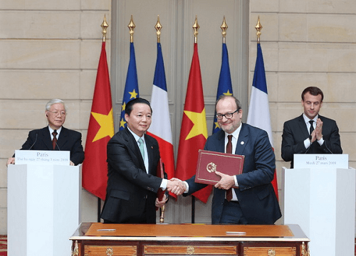 Triển khai quan hệ Đối tác chiến lược Thỏa thuận Paris giữa Bộ Tài nguyên và Cơ quan Phát triển Pháp
