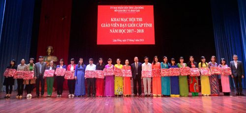 Hội thi giáo viên dạy giỏi cấp tỉnh Lâm Đồng có 362 giáo viên tham dự
